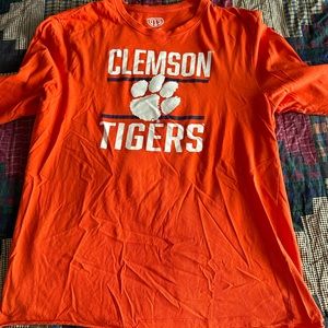 XL Orange Clemson Tigers Long Sleeve T-Shirt